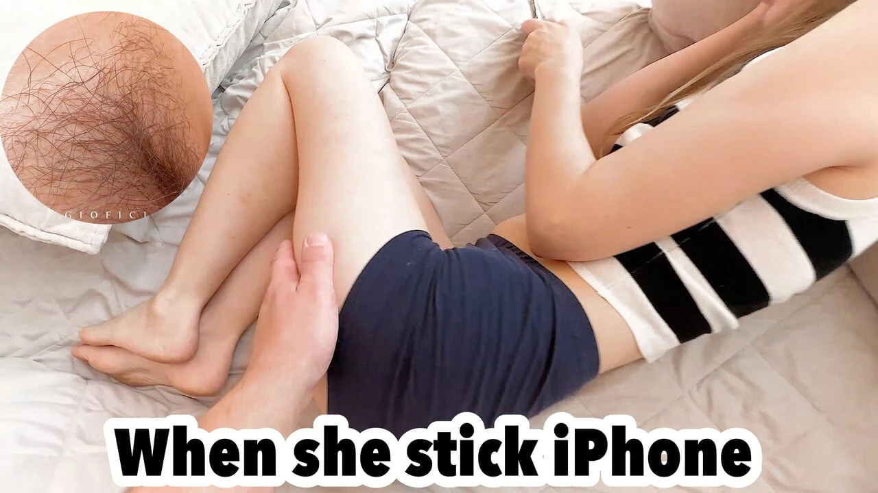 When I stick with 🤳 IPhone my step bros used to sniff my hairy virgin bush